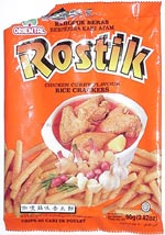 Rostik Chicken Curry Flavor Rice Crackers