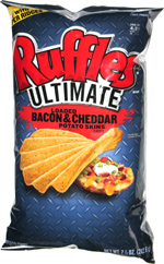Ruffles Ultimate Loaded Bacon & Cheddar Potato Skins