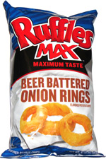 Ruffles Max Beer Battered Onion Rings