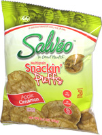 Salveo Multigrain Snackin' Puffs Apple Cinnamon