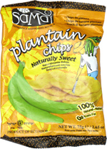 Samai Plantain Chips Naturally Sweet