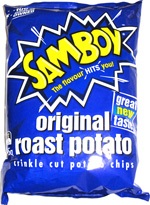 Samboy Original Roast Potato Crinkle Cut Potato Chips