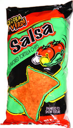 Senora Verde Salsa Flavored Tortilla Chips