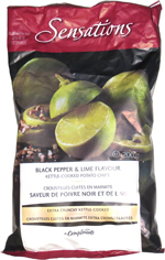 Sensations Black Pepper & Lime Flavour Kettle-Cooked Potato Chips