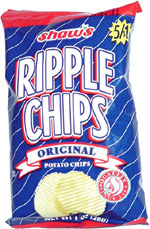 Shaw's Ripple Potato Chips