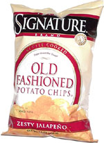 Shaw's Signature Kettle Cooked Old Fashioned Zesty Jalapeño Potato Chips