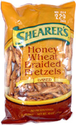 Shearer's Honey Wheat Braided Pretzels