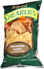 Shearer's Rippled Parmesan Garlic Potato Chips