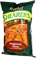 Shearer's Rippled Pepperoni Pizza Potato Chips