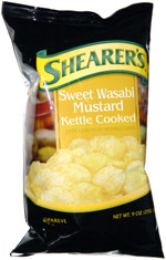 Shearer's Wasabi Mustard Kettle Cooked