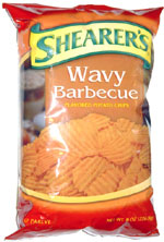 Shearer's Wavy Barbecue Flavored Potato Chips