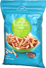Simply Balanced Organic Rolled Tortilla Chips 7 Grains & Seeds