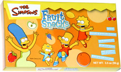 The Simpsons Fruit Snacks