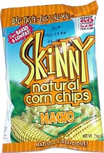 Skinny Natural Nacho Cheese Corn Chips