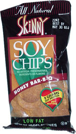 Skinny Soy Chips Honey Bar-B-Q