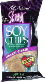 Skinny Soy Chips Wasabi Ginger