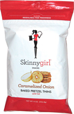 Skinnygirl Caramelized Onion Baked Pretzel Thins