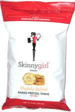 Skinnygirl Slightly Salted Baked Pretzel Thins