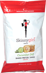 Skinnygirl Cucumber Dill Baked Pretzel Thins