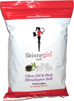 Skinnygirl Olive Oil & Pink Himalayan Salt Popcorn