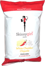 Skinnygirl White Cheddar Chipotle Popcorn