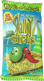 Skinny Sticks: Island Lime Chili (Lime & Chile Crunch!)