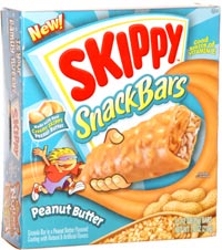 Skippy SnackBars Peanut Butter