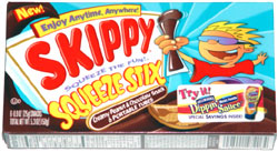 Skippy Squeeze Stix Creamy Peanut & Chocolate Snack