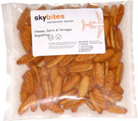 Skybites Fab Savoury Snacks Cheese, Garlic & Tarragon Baguettes