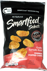 Smartfood Selects Garlic Tomato Basil Hummus Popped Chips