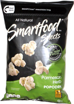 smartfood garlic parmesan popcorn