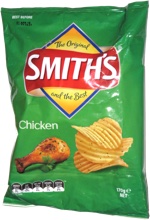 Smith's Chicken Flavoured Crinkle Cut Potato Chips