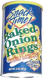 Snack Time! Baked Onion Rings