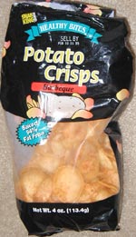 Snak King Brand Healthy Bites Barbeque Potato Crisps