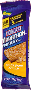 Snickers Marathon Energy Bar Multi Grain Crunch