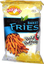 Snikiddy All Natural Baked Fries Bold Buffalo