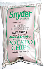 Snyder of Berlin Extra Crunchy Kettle-Style Hot & Spicy Jalapeño Potato Chips