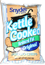 Snyder of Berlin Kettle Cooked Reduced Fat Original Potato Chips