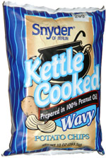 Snyder of Berlin Kettle Cooked Wavy Potato Chips