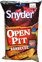 Snyder of Berlin Open Pit Barbecue Potato Chips