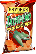 Snyder's of Hanover Jalapeno Potato Chips