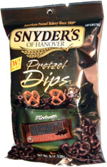 Snyder's of Hanover Pretzel Dips Made with Hershey's Special Dark