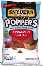 Snyder's of Hanover Pretzel Poppers Cinnamon Sugar
