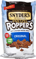 Snyder's of Hanover Pretzel Poppers Original