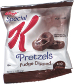 Special K Pretzels Fudge Dipped