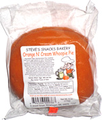 Steve's Snacks Bakery Orange N' Cream Whoopie Pie
