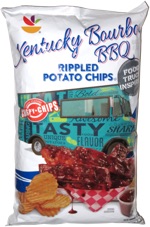 Food Truck Inspired Kentucky Bourbon BBQ Ripples Potato Chips
