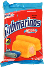 Marinela Submarinos Fresa Strawberry