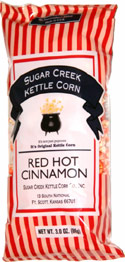 Sugar Creek Kettle Corn Red Hot Cinnamon