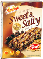 Sunbelt Chewy Peanut Sweet & Salty Granola Bars